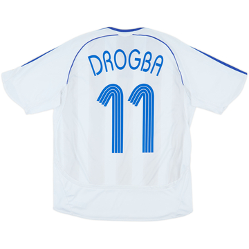 2006-07 Chelsea Away Shirt Drogba #11 - 6/10 - (XL.Boys)