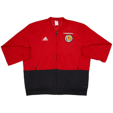2017-18 Scotland adidas Track Jacket - 8/10 - (XXL)