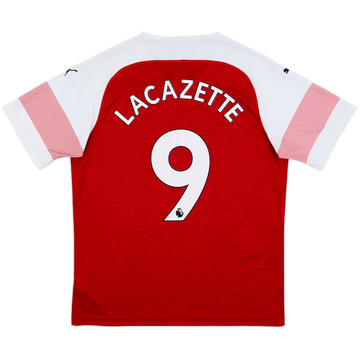 2018-19 Arsenal Home Shirt Lacazette #9 - 8/10 - (L)