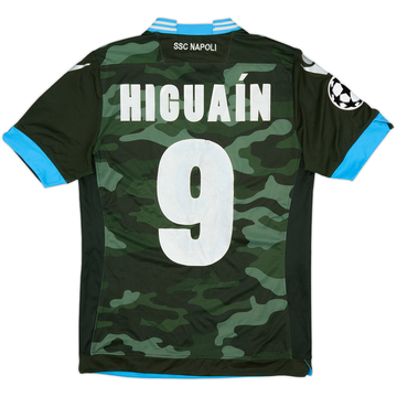 2013-14 Napoli Away Shirt Higuain #9 - 6/10 - (M)