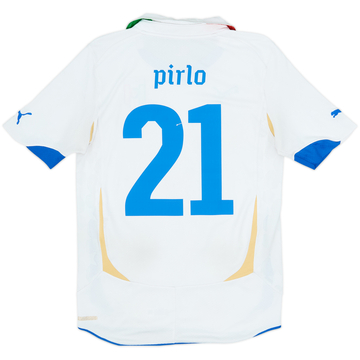2010-12 Italy Away Shirt Pirlo #21 - 6/10 - (S)