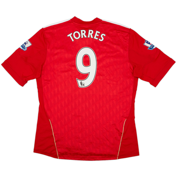 2010-12 Liverpool Home Shirt Torres #9 - 6/10 - (L)