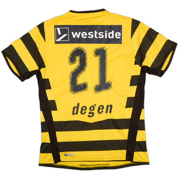 2009-10 Young Boys Player Issue Home Shirt Degen #21 - 6/10 - (M)