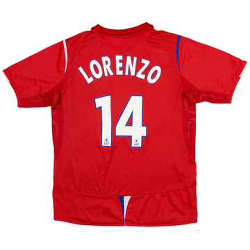 2006-07 Lyon Away Shirt Lorenzo #14 - 5/10 - (L)