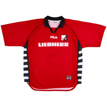 2000-01 Grazer AK Signed Home Shirt - 9/10 - (XL)