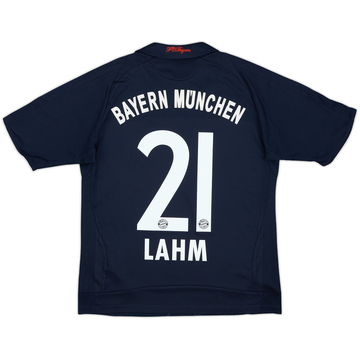 2008-09 Bayern Munich Away Shirt Lahm #21 - 7/10 - (L.Boys)
