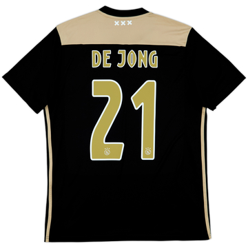 2018-19 Ajax Away Shirt De Jong #21 - 8/10 - (L)