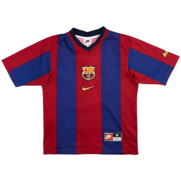 1998-00 Barcelona Basic Home Shirt - 5/10 - (S.Boys)