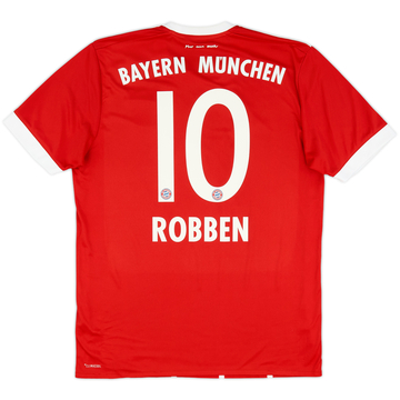 2017-18 Bayern Munich Home Shirt Robben #10 - 6/10 - (M)