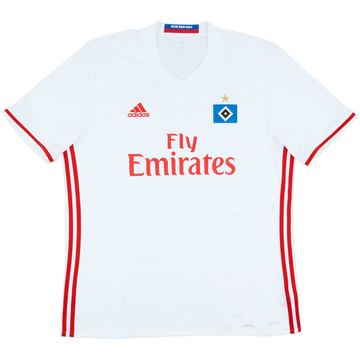 2016-17 Hamburg Home Shirt - 8/10 - (XL)