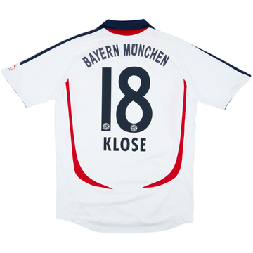 2006-07 Bayern Munich Away Shirt Klose #18 - 7/10 - (M)