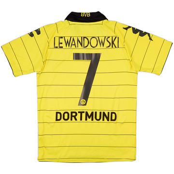 2010-11 Borussia Dortmund Home Shirt Lewandowski #7 - 6/10 - (XL.Boys)