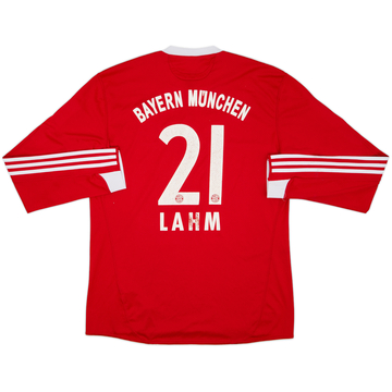 2009-10 Bayern Munich Home L/S Shirt Lahm #21 - 6/10 - (XL)
