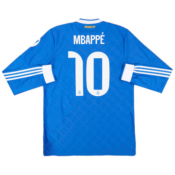 2025-26 Real Madrid Authentic Third L/S Shirt Mbappe #10