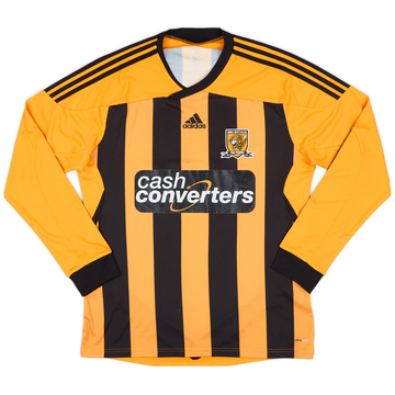 2011-12 Hull City Home L/S Shirt - 6/10 - (L)