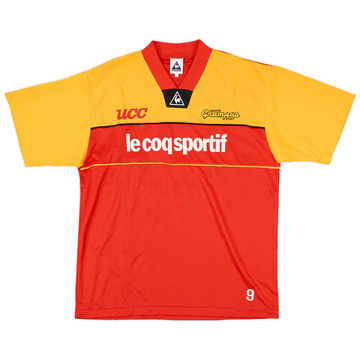 1998 Nagoya Grampus Eight Player Issue Le Coq Sportif Training Shirt #9 - 8/10 - (XXL)