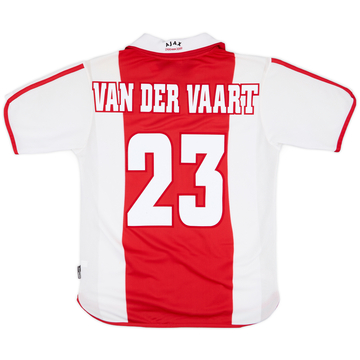 2000-01 Ajax Centenary Home Shirt Van Der Vaart #23 - 9/10 - (M)