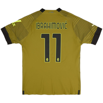 2022-23 AC Milan Authentic Third Shirt Ibrahimovic #11