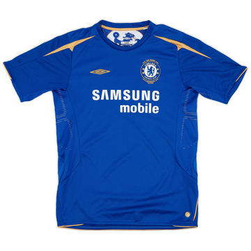 2005-06 Chelsea Centenary Home Shirt - 8/10 - (XL.Boys)