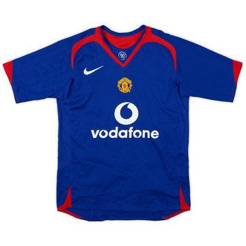 2005-06 Manchester United Away Shirt - 8/10 - (M.Boys)