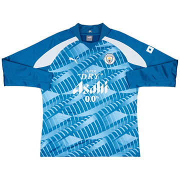 2023-24 Manchester City Player Issue Pre-Match Sweat Top #9 (Haaland) - 9/10 - (XXL)