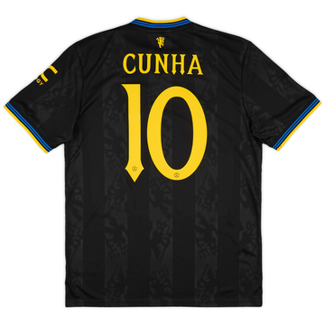 2025-26 Manchester United Third Shirt Cunha #10