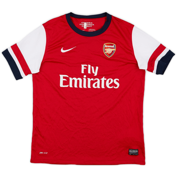 2012-14 Arsenal Home Shirt - 7/10 - (L.Boys)