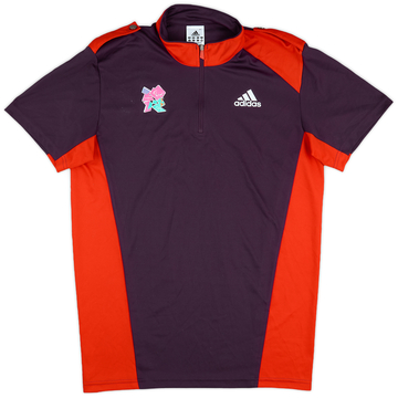 2012 Paralympic 'Game Makers' adidas 1/4 Zip Training Shirt - 7/10 - (M)