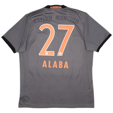 2016-17 Bayern Munich Away Shirt Alaba #27 - 4/10 - (L)