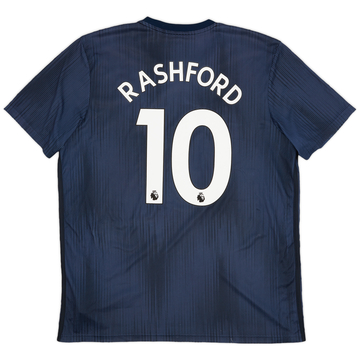 2018-19 Manchester United Third Shirt Rashford #10 - 9/10 - (XL)