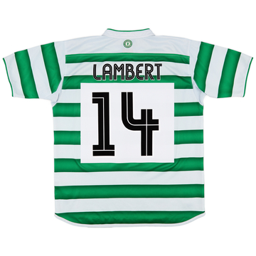 2003-04 Celtic Home Shirt Lambert #14 - 6/10 - (L)