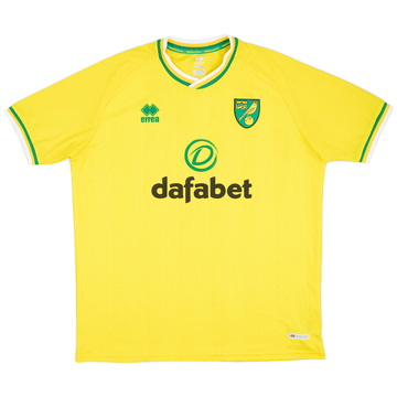2020-21 Norwich City Home Shirt - 9/10 - (3XL)