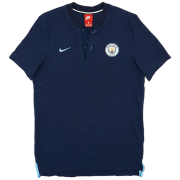 2017-18 Manchester City Nike Polo Shirt - 9/10 - (M)