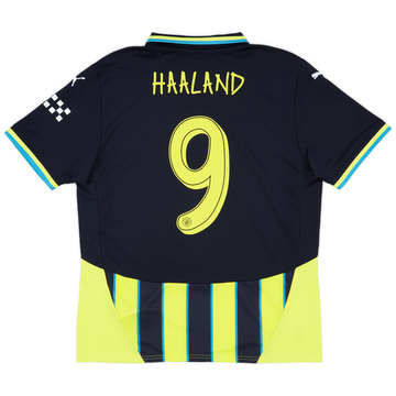 2024-25 Manchester City Away Shirt Haaland #9