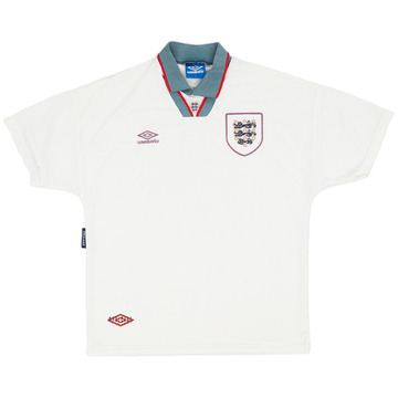 1993-95 England Home Shirt - 5/10 - (L)