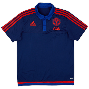 2015-16 Manchester United adidas Polo Shirt - 10/10 - (M)