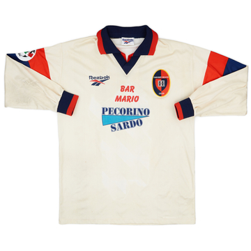 1996-98 Cagliari Match Issue Away L/S Shirt #20
