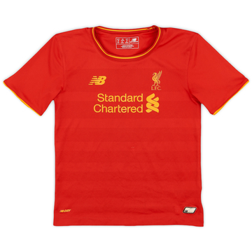 2016-17 Liverpool Home Shirt - 7/10 - (S.Boys)