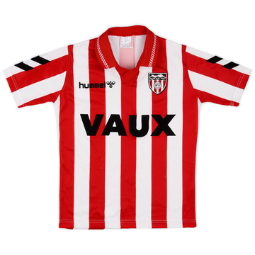 1991-94 Sunderland Home Shirt - 7/10 - (L.Boys)
