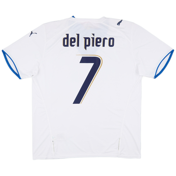 2006 Italy Away Shirt Del Piero #7 (XL)