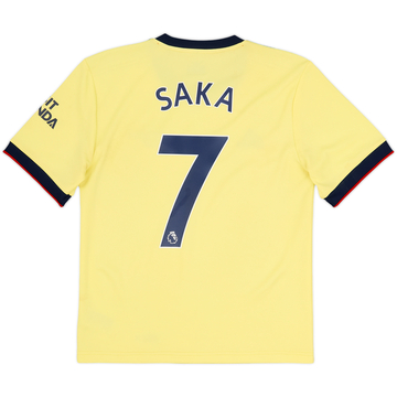 2021-22 Arsenal Away Shirt Saka #7 - 6/10 - (L)