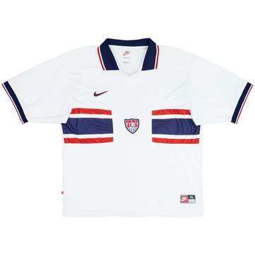 1995-98 USA Home Shirt - 6/10 - (XL)