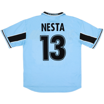 1998-00 Lazio Home Shirt Nesta #13 - 7/10 - (L)