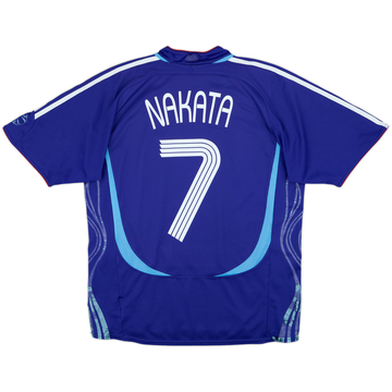 2006-08 Japan Home Shirt Nakata #7 - 5/10 - (M)