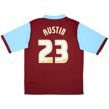 2011-12 Burnley Home Shirt Austin #23 - 7/10 - (XL)