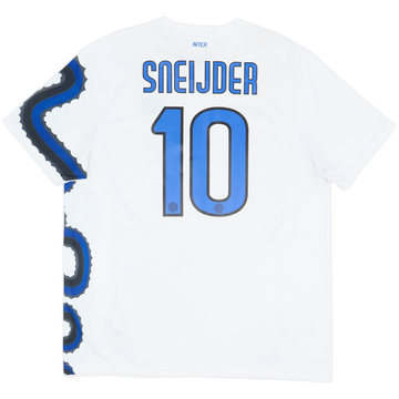 2010-11 Inter Milan Away Shirt Sneijder #10 - 8/10 - (XL)