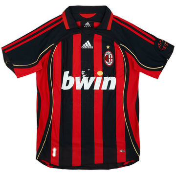 2006-07 AC Milan Home Shirt - 4/10 - (M)
