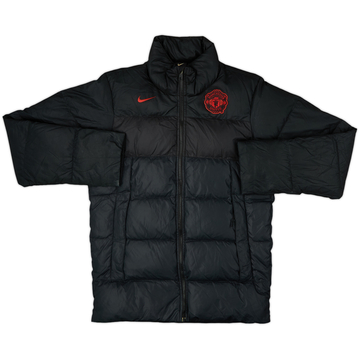 2011-12 Manchester United Nike Padded Bench Coat - 9/10 - (S)