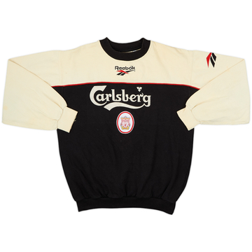 1996-98 Liverpool Reebok Sweat Top - 6/10 - (S)