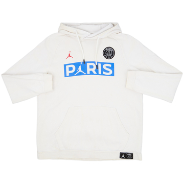 2020-21 Paris Saint-Germain Nike Hooded Sweat Top - 6/10 - (XL)